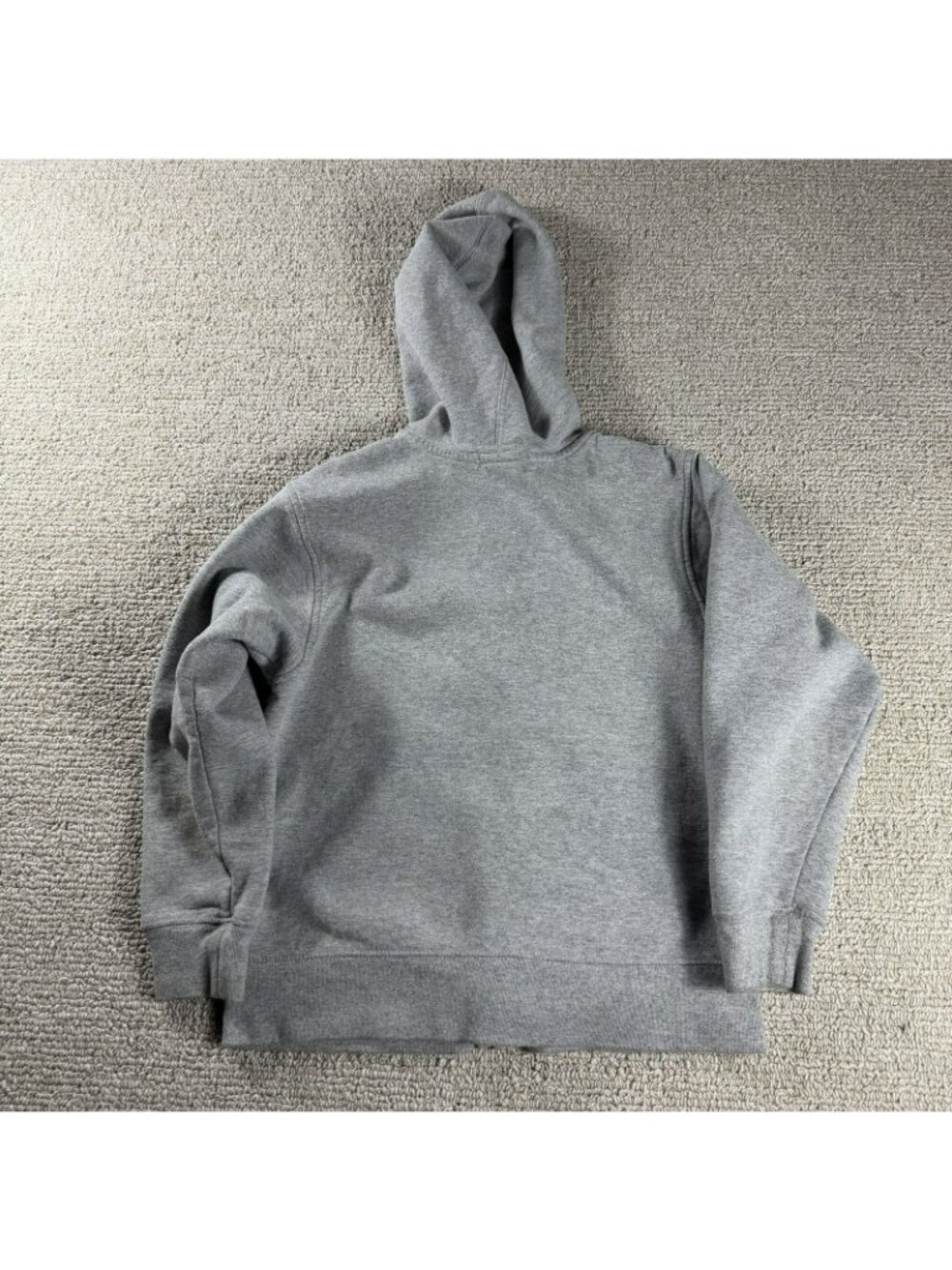 The North Face Hooded Fleece Jacket Gray Red Boy’s Size Small 7/8 - Picture 7 of 8